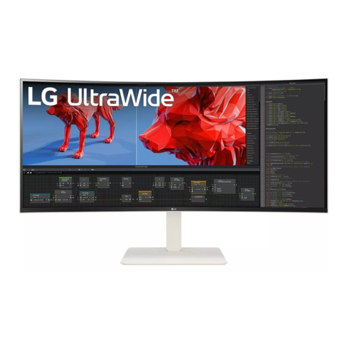 LG MONITOR IPS 38" 21:9 CURVO WQHD+ 144HZ 1MS HDMI DP USB-C RJ45 HAS PIVOT - LG 38WR85QC-B