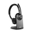 Fones de ouvido Urban Factory Movee Pro Bluetooth 5.2 - Suporte de carregamento - Microfone com redução de ruído ambiente - Preto - Urban Factory HBV65UF