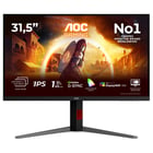 AOC Monitor IPS de 32" (31,5") UHD 4K, 0,5 ms, 160 Hz, HDMI, DP, USB, rotação, U32G4U - AOC U32G4U