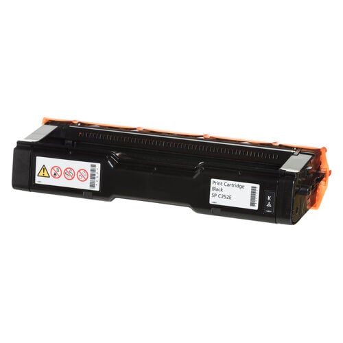 Cartucho de toner original preto Ricoh Aficio SPC252/SPC262 - 407531/SPC252EBK - Ricoh 407531