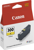 Canon PFI300 Amarillo Cartucho de Tinta Original - 4196C001/PFI300Y - Canon 4196C001