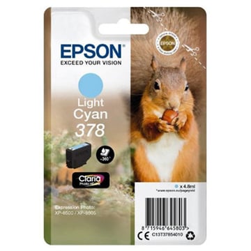 Epson Squirrel C13T37854010 tinteiro 1 unidade(s) Original Rendimento padrão Ciano claro - Epson C13T37854010
