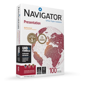 Papel 100gr Fotocopia A3 Navigator Presentation 1x500Fls - Navigator 1801103&#47;UN