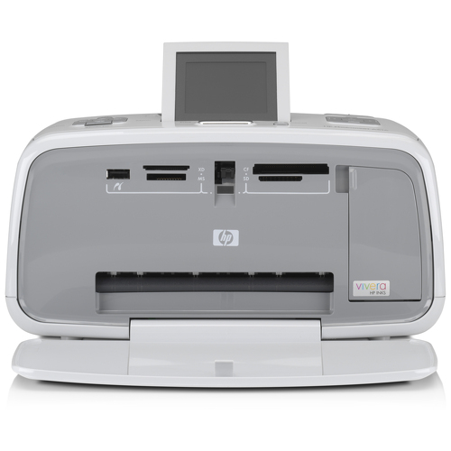 HP Photosmart A612, Jato de tinta, 4800 x 1200 DPI, 5" x 7" (13x18 cm), Impressão sem margens, Grafite, Branco - HP Q7115A