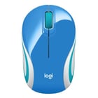 Logitech M187 Teclado sem chip de 1000 dpi - 3 botões - Funcionamento ambidestro - Azul - Logitech 910-002733