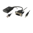 Equipar o adaptador VGA para HDMI com áudio - Equip EQ119038