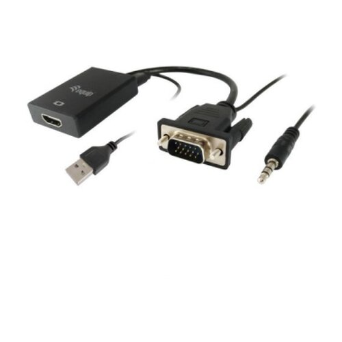 Equipar o adaptador VGA para HDMI com áudio - Equip EQ119038