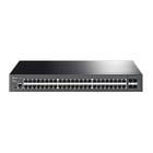 TP-LINK JETSTREAM 48-PORT GIGABIT L2+ MANAGED SWITCH WITH 4 10GE SFP+ SLOTS - TP-Link TL-SG3452X