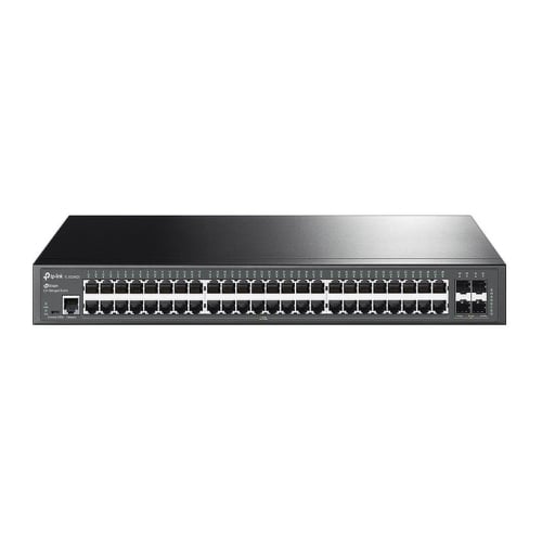 TP-LINK JETSTREAM 48-PORT GIGABIT L2+ MANAGED SWITCH WITH 4 10GE SFP+ SLOTS - TP-Link TL-SG3452X