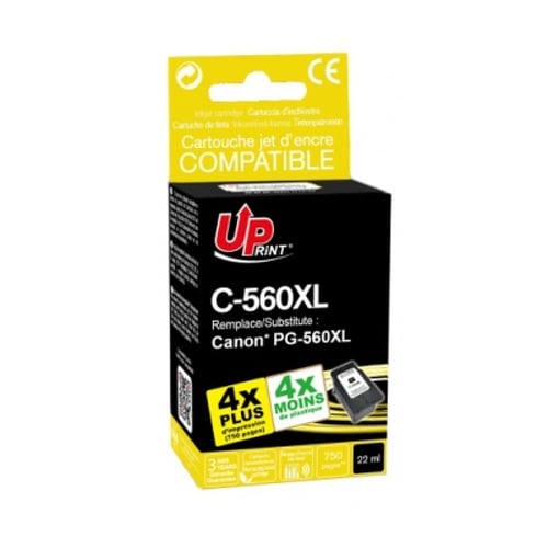 UPSP-PG560XL, 750 Páginas (22ml) - Canon UPSP-PG560XL