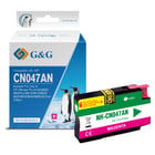 G&G HP 951XL Magenta Cartucho de Tinta Compatível, 27 ml - Tinteiro Compatível CN047AE/CN051AE