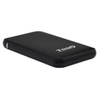 Tooq Caixa externa Tooq para HDD/SDDDDD de 2,5" até 9,5 mm SATA USB 3.0/3.1 Gen 1 - Sem parafusos - Preto - Tooq TQE-2528B
