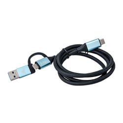 Cabo USB-C i-tec para USB-C com adaptador USB 3.0 integrado - i-tec C31USBCACBL