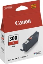 Canon PFI300 Rojo Cartucho de Tinta Original - 4199C001/PFI300R - Canon 4199C001