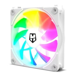Nox Hummer Easy Link ARGB Pack de 3 ventoinhas de 120mm - Iluminação ARGB - Velocidade 500-1500rpm - Ultra silenciosa - Nox NXHUMMEREASYLINKWH