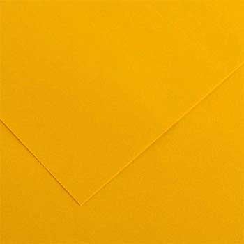 Cartolina 50x65cm Amarelo Torrado 185g 1 Folha Canson - Canson 17240222