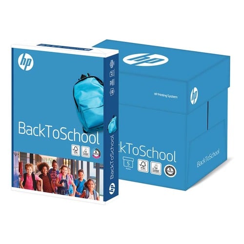 Papel 080gr Fotocopia A4 HP Back To School 5x500Fls - HP HPCHP115