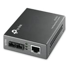 TP-Link Conversor de RJ45 de 10/100 Mbps para fibra SC multimodo de 100 Mbps, full-duplex até 2 km - TP-Link MC100CM