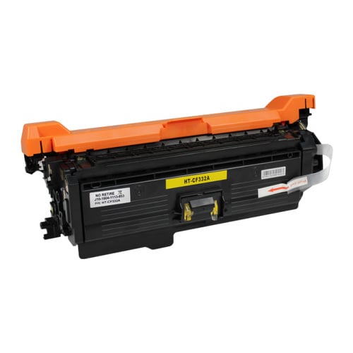 Cartucho de toner genérico amarelo HP CF332A - substitui 654A - HP HT-CF332A