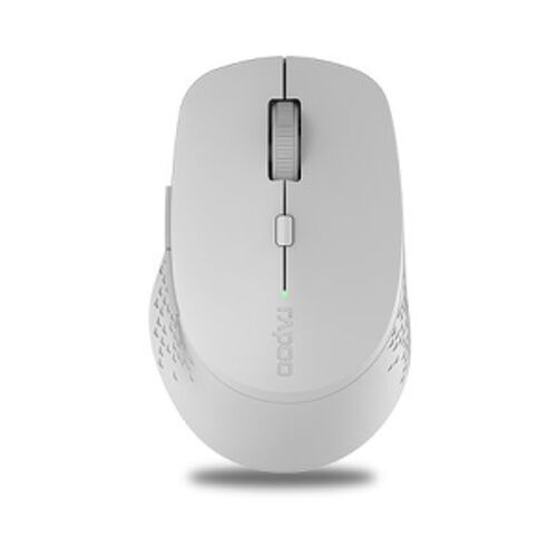 Rato RAPOO Wireless  "M300" BT/Wireless, Light Grey, 1600 DPI, Nano USB - 184340 - Rapoo 00184340