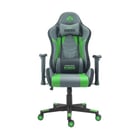 Cadeira Gaming Premium Cromad - Base 350mm - Pistão a gás Classe 2 - Ajustável em altura - Rodas de nylon 60mm - Preto/Verde - Cromad 240307