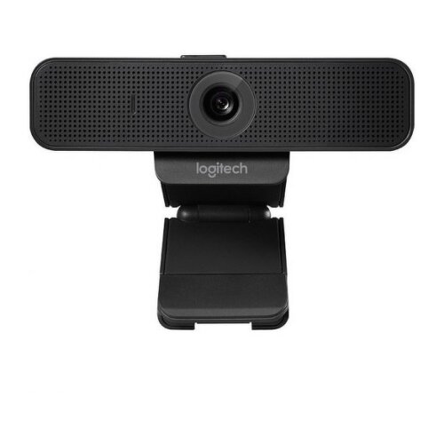 Logitech C925e Webcam HD 1080p - USB 2.0 - Microfone incorporado - Focagem automática - Ângulo de visão de 78° - Cabo de 1,83 m - Preto - Logitech 960-001076
