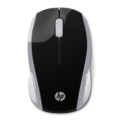 Rato sem fios HP 200 USB 1000dpi - 3 botões - Utilização ambidestra - Preto/Padrão - HP 2HU84AA