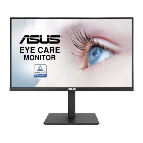 Monitor ASUS VA27AQSB Eye Care 27P WQHD IPS Frameless 75Hz DP HDMI Low Blue Light Flicker Free - Asus 90LM06G0-B01170