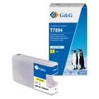 G&G Epson T7894/T7904/T7914 Amarelo Cartucho de Tinta Compatível, 35 ml - Tinteiro Compatível C13T789440/C13T79044010/C13T79144010