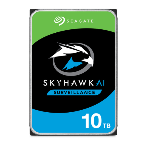 SEAGATE HDD 3.5" 10TB SKYHAWK AI 7.2K SATA - Seagate ST10000VE001