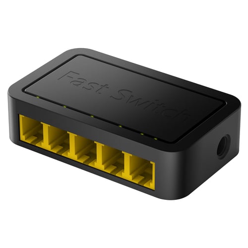 Cudy FS105D - Cudy FS105D - Comutador de 5 portas 10/100 Mbps