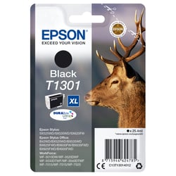 Tinteiro EPSON T1301 Preto XL + RF - Stylus SX525/620, BX525/625 - Epson C13T13014022