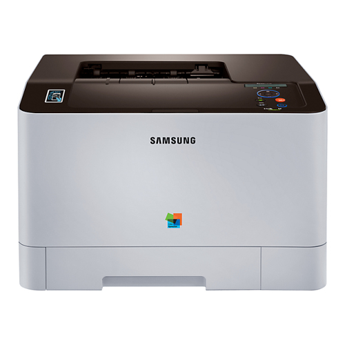 Samsung Xpress SL-C1810W, Laser, Cor, 9600 x 600 DPI, A4, 18 ppm, Preto, Branco - Samsung SLC1810W