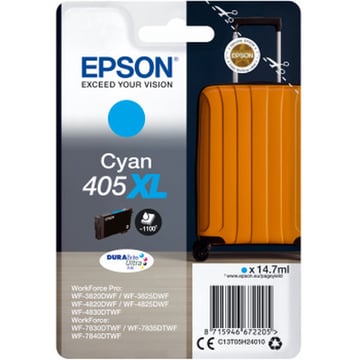 Epson 405XL DURABrite Ultra Ink tinteiro 1 unidade(s) Original Rendimento alto (XL) Ciano - Epson C13T05H24010