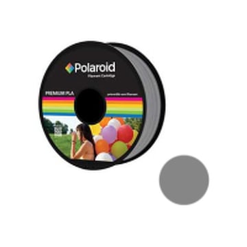 Filamento Polaroid Universal PLA 1.75mm 1Kg Prata - Polaroid POLPL-8007-00