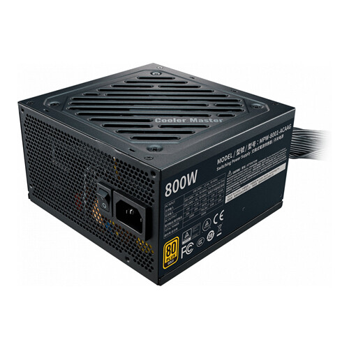 COOLER MASTER FONTE ALIMENTAÇAO ATX 800W G800 80+GOLD BULK - Cooler Master MPW-8001-ACAAG-NL