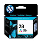 HP 28 Tri-colour Inkjet Print Cartridge tinteiro Original Ciano, Magenta, Amarelo - C8728A