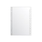 Separadores A4 Plastico Numerados (1 a 12) - Neutral 1721023