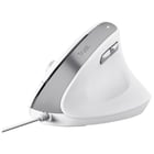 Rato TRUST ergonomic wired BAYO II white - 25397 - Trust MOUTRU25397