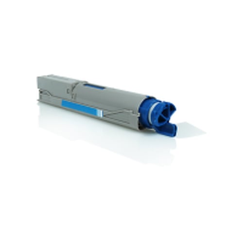 Cartucho de toner genérico OKI C3520/C3530/MC350/MC360 ciano - Substitui 43459371 - Oki OKT-MC350CY