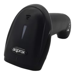 Leitor de código de barras 1D sem Bluetooth, RF 1D fios - Indicador LED e sinal sonoro - Velocidade 300 vezes por segundo. - Autonomia até 16h - Aprox. APPLS19