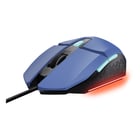 Trust Felox Illuminated Gaming Mouse - Velocidade ajustável até 6400 DPI - 3 definições LED multicoloridas - 6 botões programáveis - Trust 250647
