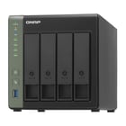QNAP NAS 4BAÍAS QUAD-CORE 1.7GHz 4GB SATA 6Gb 2x10GbE SFP+LAN 2xGbE LAN Ra - QNAP TS-431X3-4G