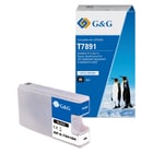 G&G Epson T7891/T7901/T7911 Preto Cartucho de Tinta Compatível, 65 ml - Tinteiro Compatível 13T789140/C13T79014010/C13T79114010