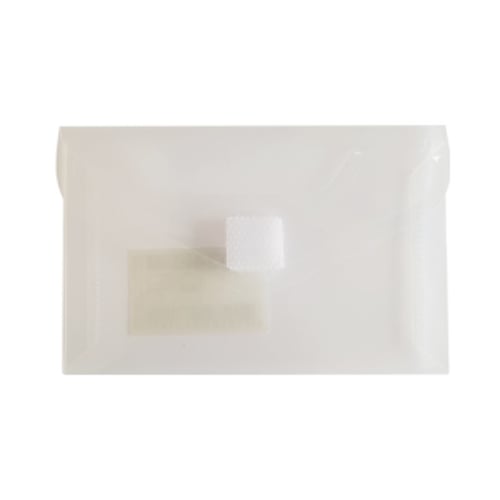 Bolsa A8 com Fecho Velcro Plástico Transparente - Neutral 1003858