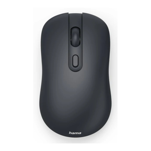 Hama Rato sem fios, ótico, 4 botões, sem ruído de clique, preto - Hama 00173075