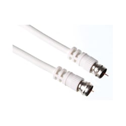 Cabo Coaxial com Fichas Tipo F Macho/Macho Basic 10m - Velleman VELPAC702B100