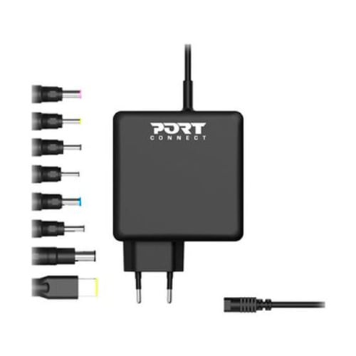 PORT CARREGADOR UNIVERSAL 65W MULTITIP x8 - Port 90093B-EU
