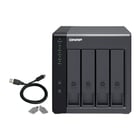 QNAP Expansion Enclosure 4-bay 3.5" SATA HDD USB 3.0 type-C hardware RAID - TR-004 - QNAP TR004