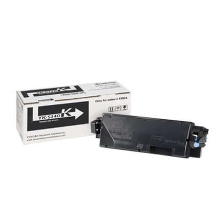 Toner Ecosys M6030/M6530/P6130 (TK5140K) Preto - Kyocera/Mita TK5140K